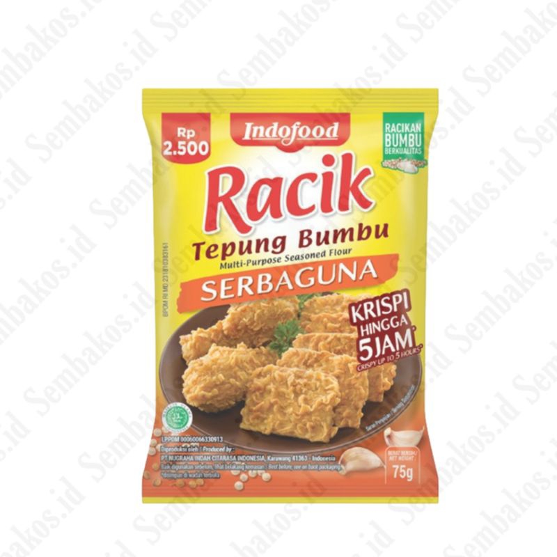 

RACIK Tepung Bumbu Serbaguna 75gram