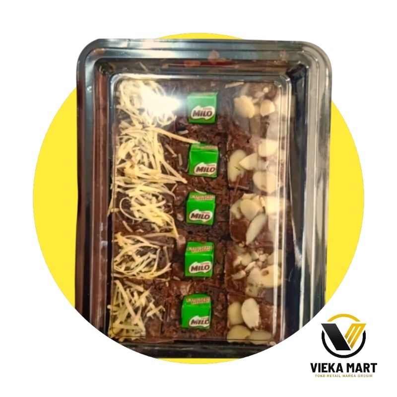 

Brownies Fudgy | Brownies sekat mini isi 15