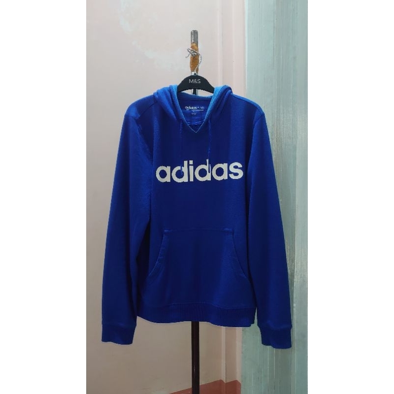 Hoodie ADIDAS NEO second original warna biru pekat