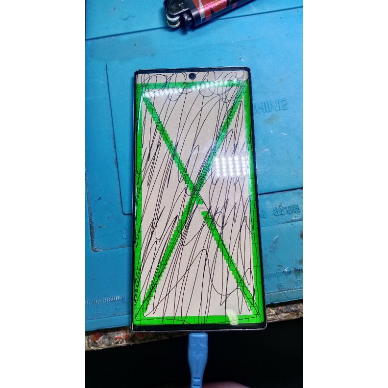 LCD SAMSUNG NOTE 10  SM-N970F original copotan