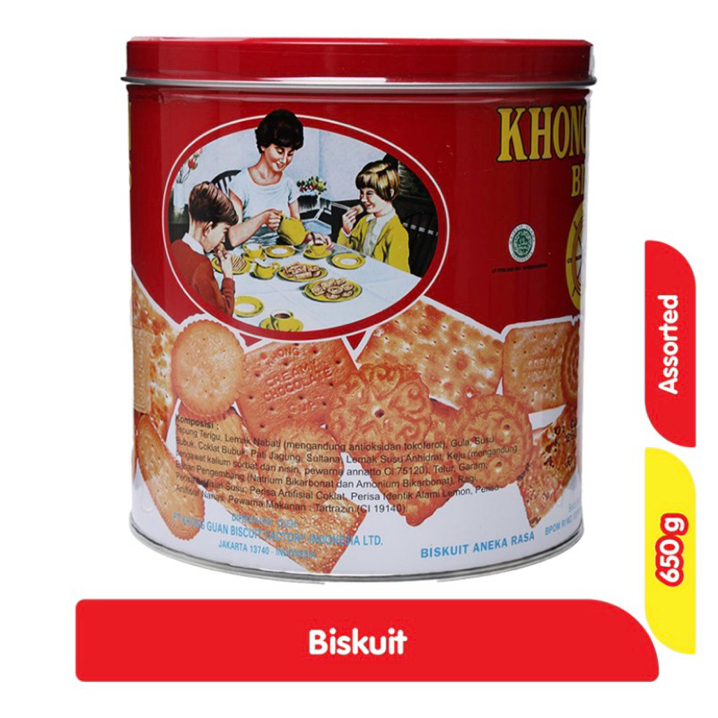 

BISKUIT KHONG GUAN UK 650 grm