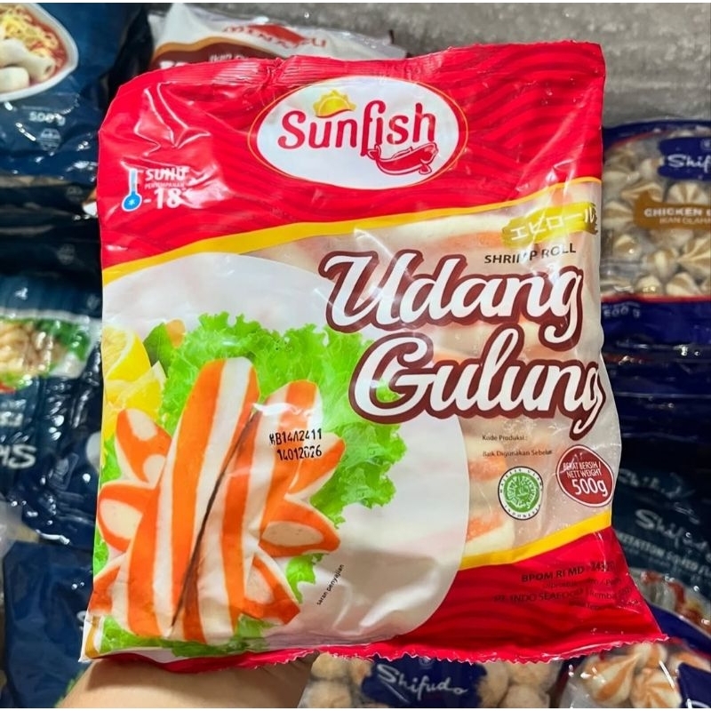

SUNFISH Udang Gulung 500gr