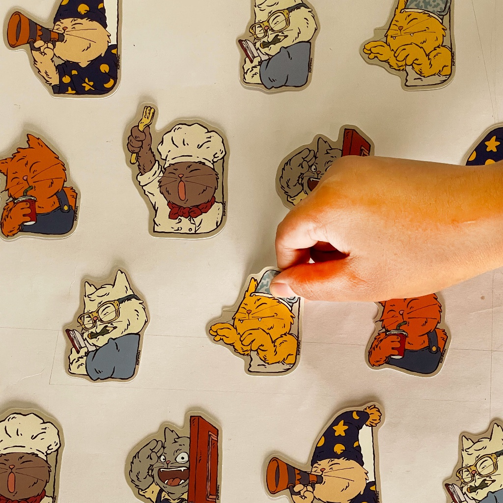 

Mew Sticker corner (per sheet)