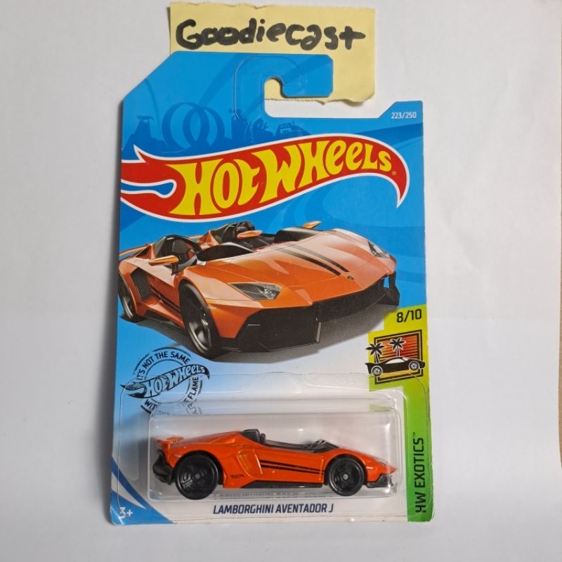 Hot wheels Lamborghini Aventador J