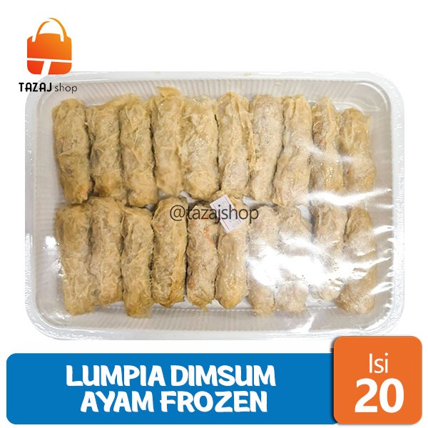 

Lumpia Dimsum Ayam Isi 20 Pcs Frozen Home Made