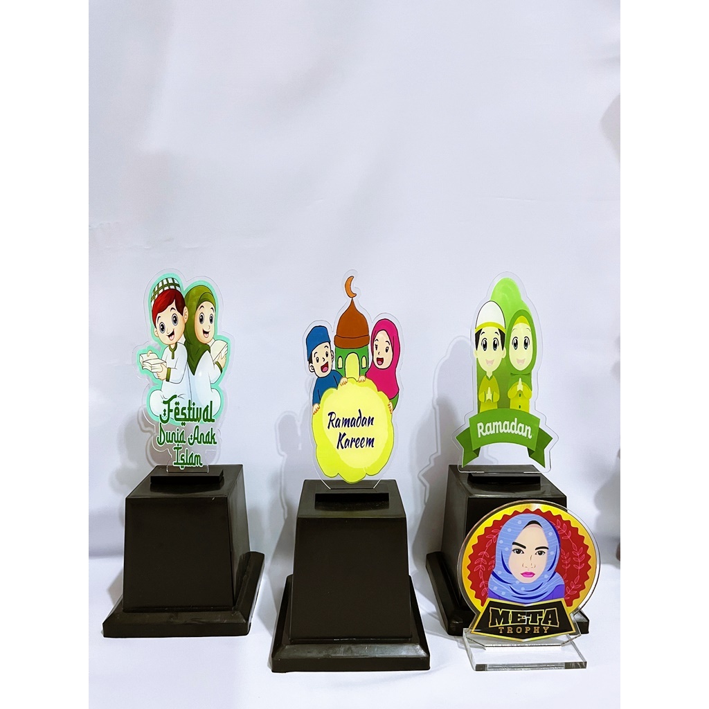 PIALA AKRILIK KENANG - KENANGAN CINDERAMATA RAMADHAN TAHFIDZ TERMURAH