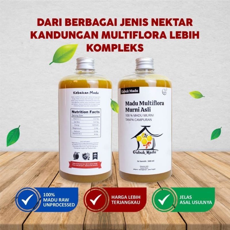 

Madu Multiflora Nektar Kopi , Durian dan Rambutan ,100 % dari Bunga Tanpa Pakan tambahan apapun