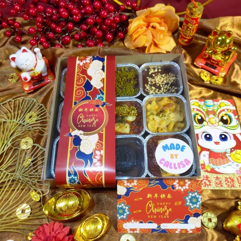 

Hampers Imlek/ Hampers CNY - Gong Xi Package (Made by Callisa)