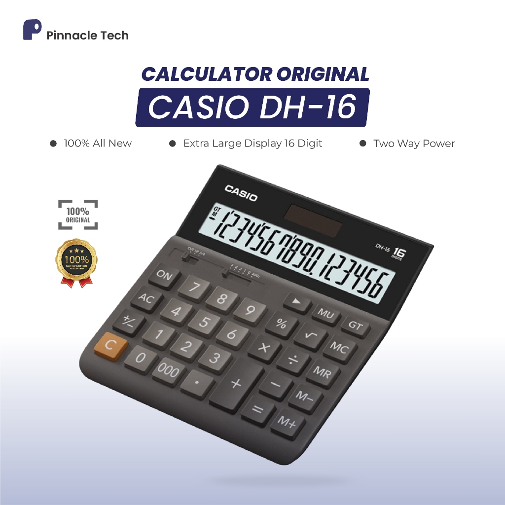 

Kalkulator Casio DH-16 Original kalkulator