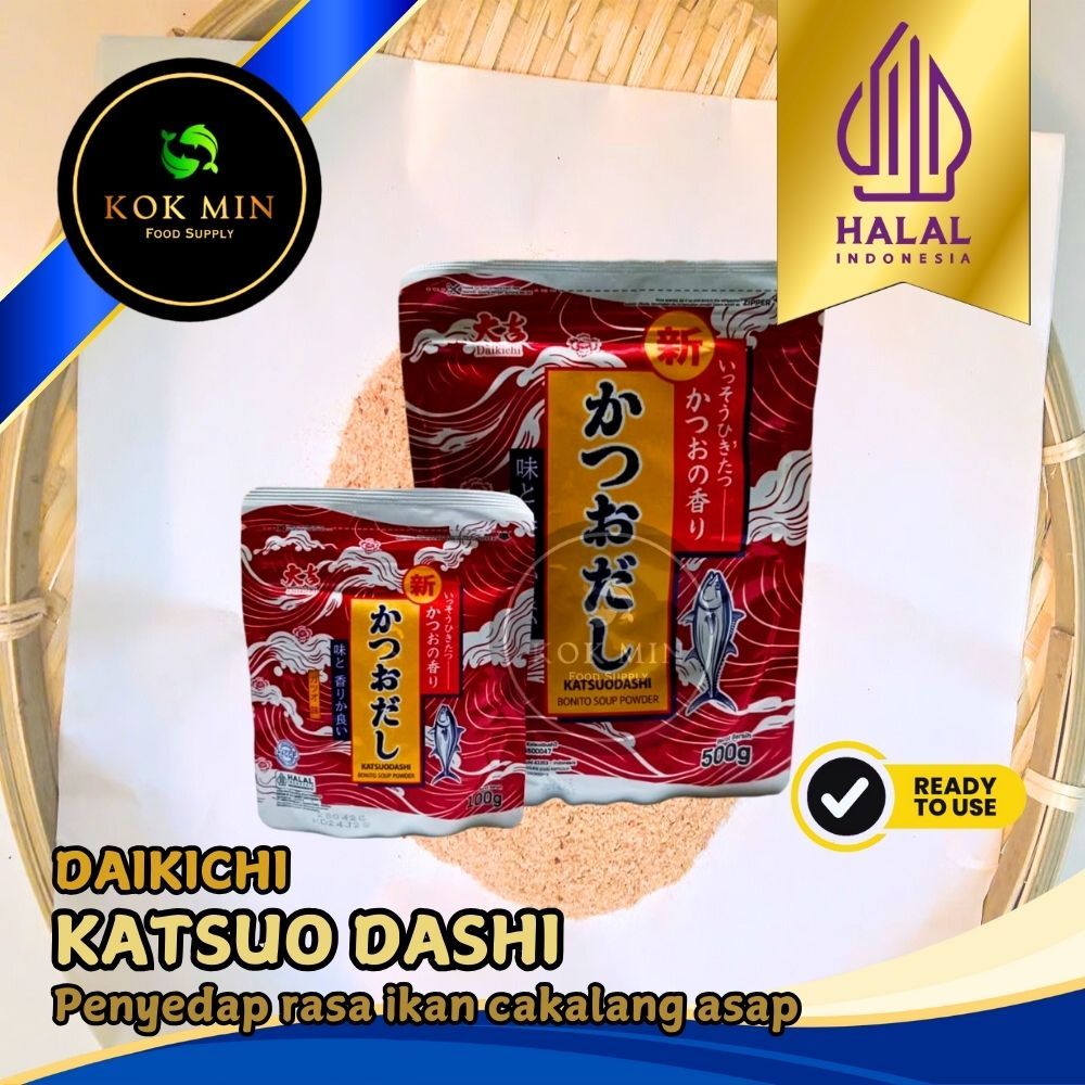 

Daikichi Katsuo Dashi / Bubuk Penyedap Rasa Ikan (Katsuobushi) - 100 gram