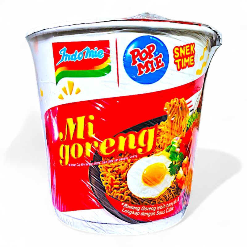 

Rasa Lejen Dalam Kemasan Cup Mini: POP MIE INDOMIE Rasa Mi Goreng 43 Gram Makanan Sejuta Umat Andalan Segala Suasana