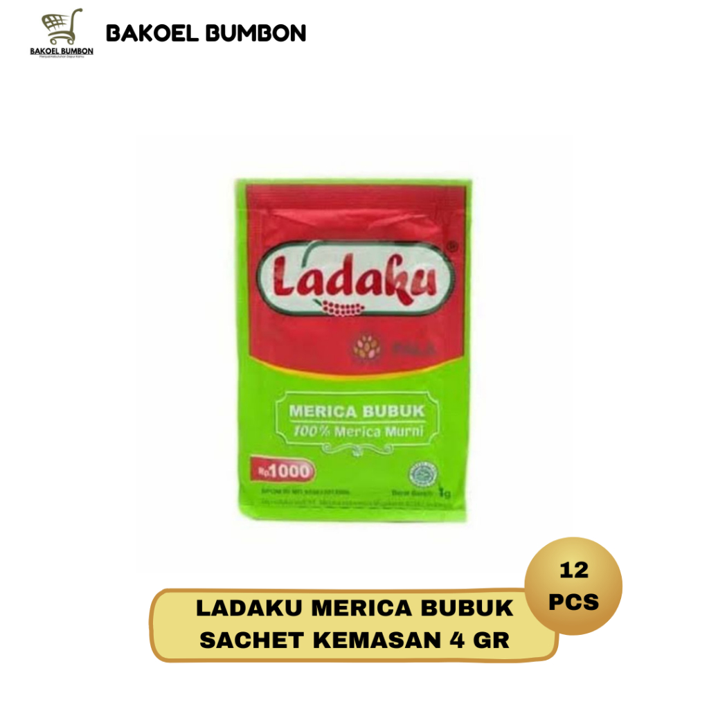 

LADAKU MERICA BUBUK SACHET – 100% MERICA MURNI