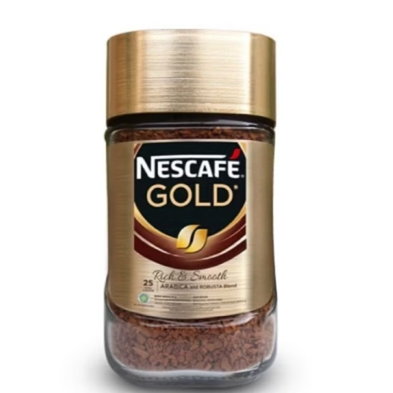 

[Ready Bandung] NESCAFE GOLD Kopi Instant Kopi Hitam Jar 50 gram