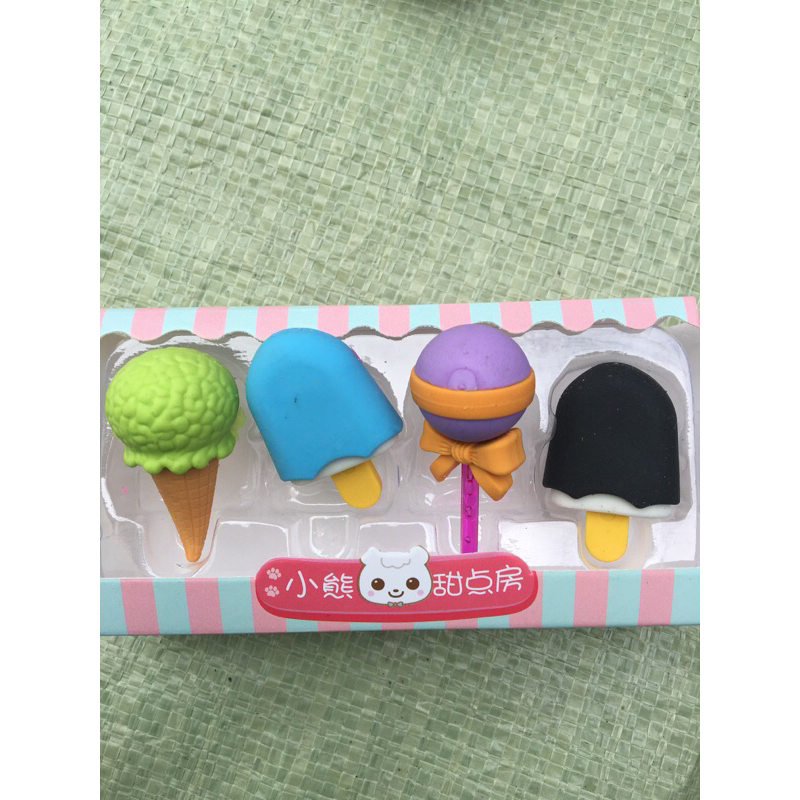 

Penghapus mini ice krim lolipop/hapusan karakter/penghapus murah bagus