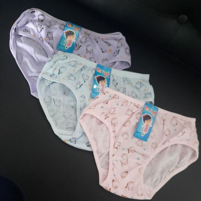 YUTIND CELANA DALAM ANAK PEREMPUAN YUTIND (MOTIF KUCING)