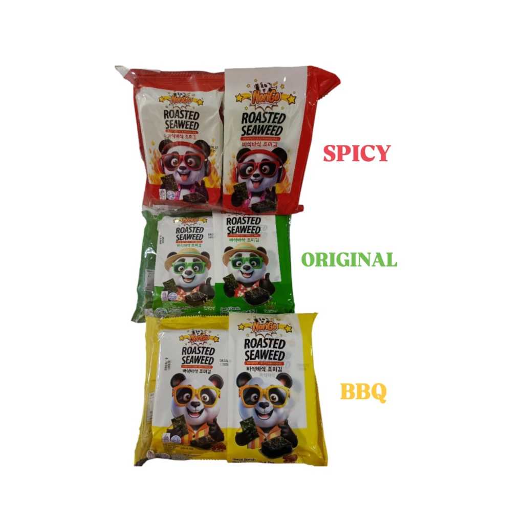 

SNACK NORIGO DOSIRAK ROASTED SEAWEED RUMPUT LAUT PANGGANG ENAK DAN HALAL