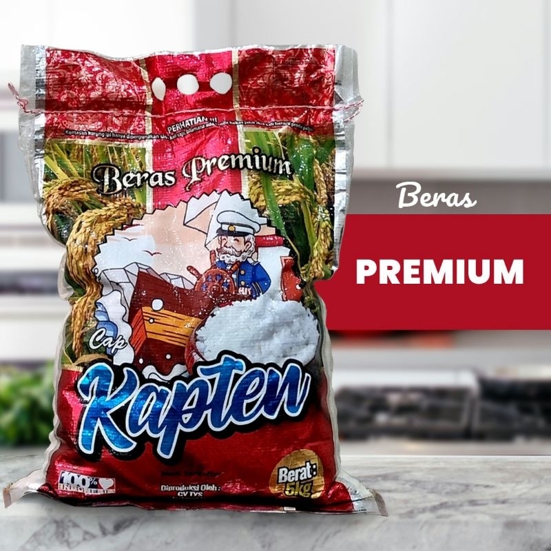 

Beras Cap Kapten kualitas premium Banyuwangi Asli