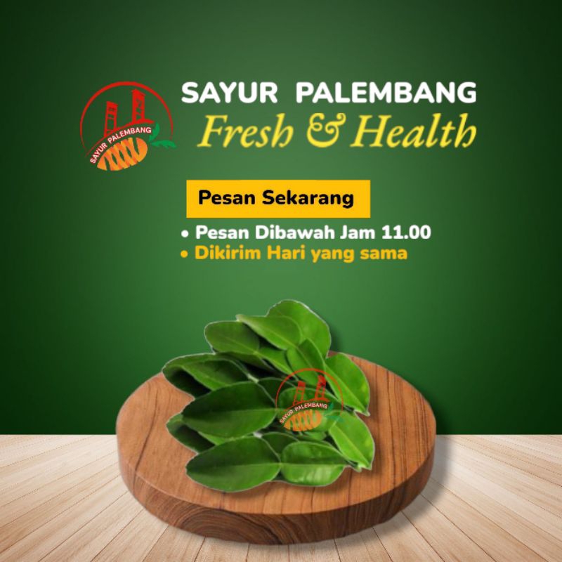 

Daun Jeruk 50Gram - Sayur Palembang