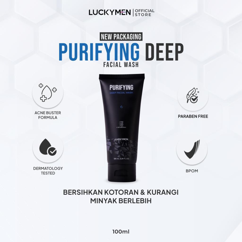 Sabun Cuci Muka Pria untuk Kulit Berjerawat | sabun Muka Cowok Kurangi Minyak Berlebih
