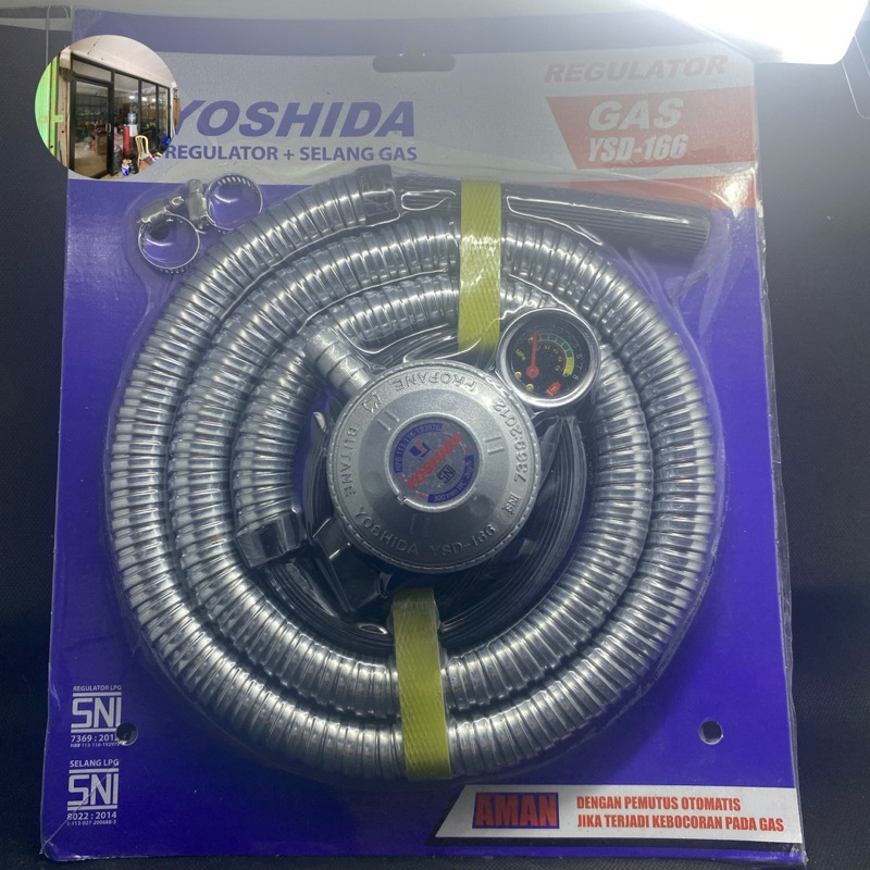 Yoshida Regulator + Selang Gas