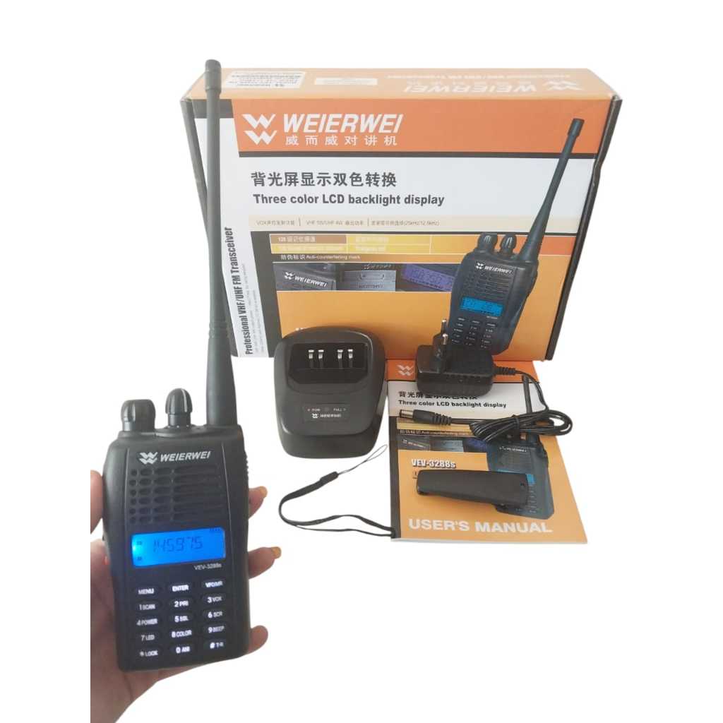 RADIO HANDY TALKY GENGGAM WEIRWEI VEV3288S