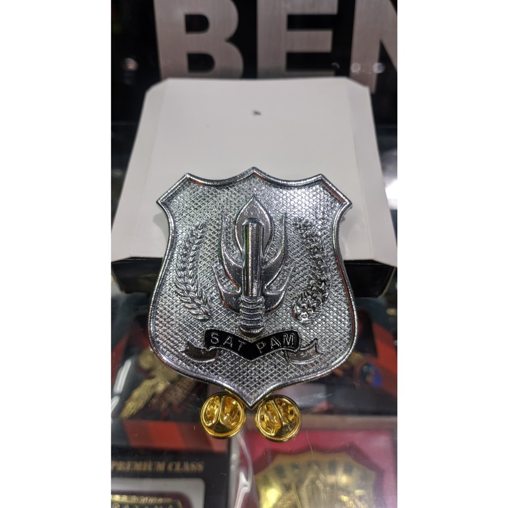 PIN KEWENANGAN LOGO SATPAM SECURITY