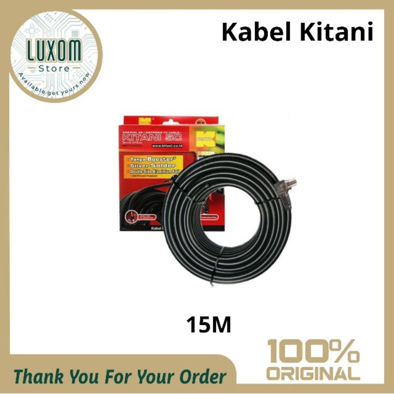 Kabel Kitani 15M/Kabel antena /Kabel/Kabel kitani/15m