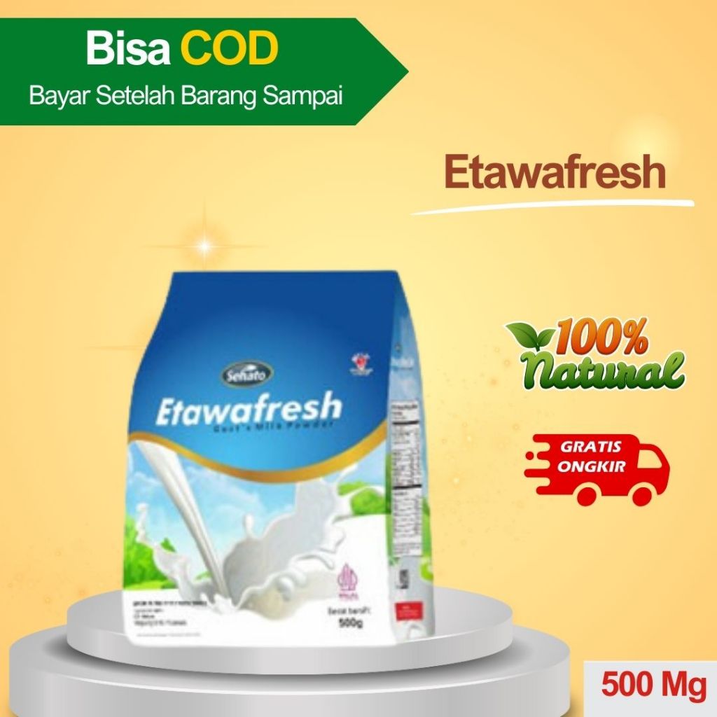 

SEHATO Etawafresh Susu Kambing Etawa- ISI 500 GR