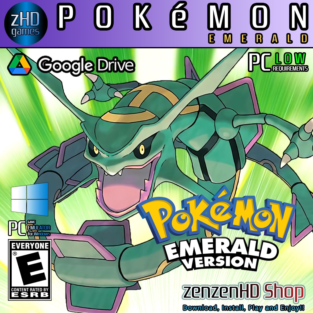 POKEMON EMERALD | Pokemon Emerald Version PC Games Emulator