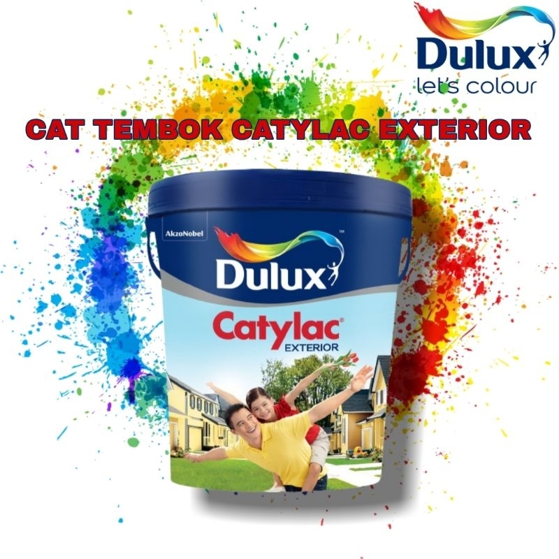 CAT DULUX CATYLAC EXTERIOR 5 KG / CAT DULUX LUAR CATYLAC 5KG