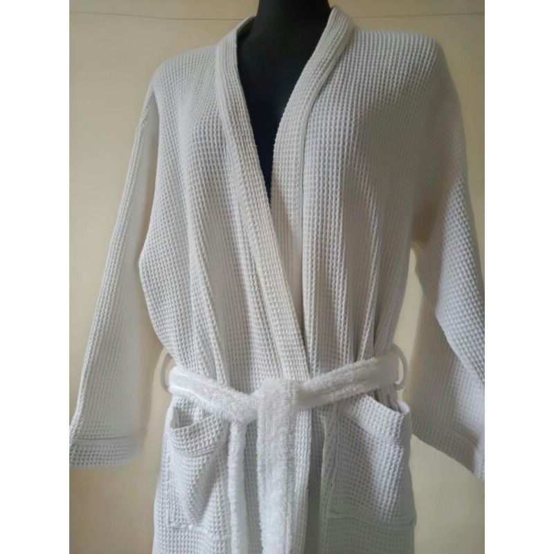 kimono waffle/bathrobe ex hotel