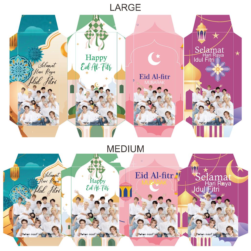 

1 PAK ISI 12PCS AMPLOP LEBARAN SEVENTEEN / AMPLOP THR SEVENTEEN /AMPLOP IDUL FITRI SEVENTEEN