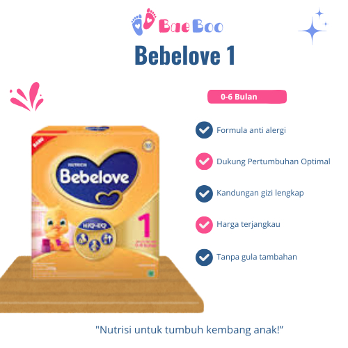 BB - Bebelove 1 (0-6 bulan) Susu Formula Bayi