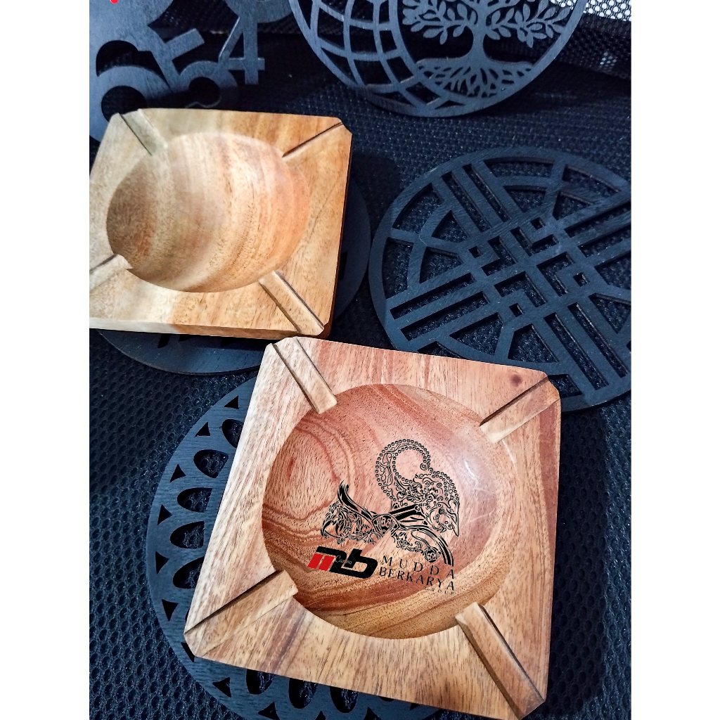 KERAJINAN TANGAN UNIK KERAJINAN DARI KAYU ASBAK MURAH