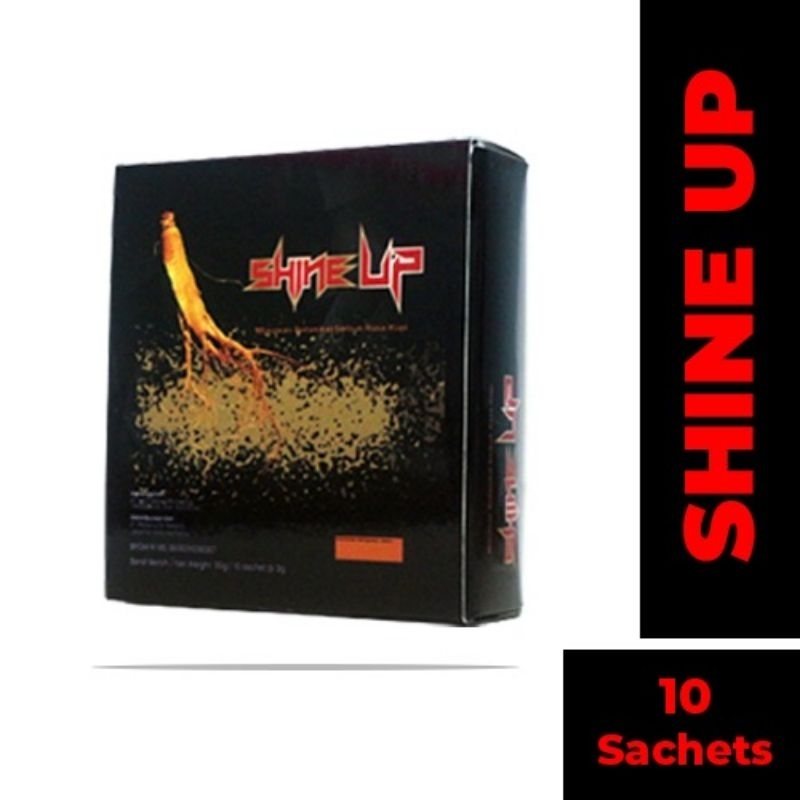 

minuman vitalitas shine up mengandung gingseng putih