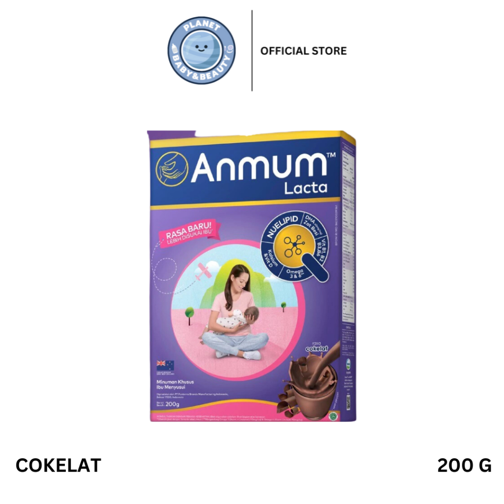 Anmum Lacta Rasa Cokelat 200g