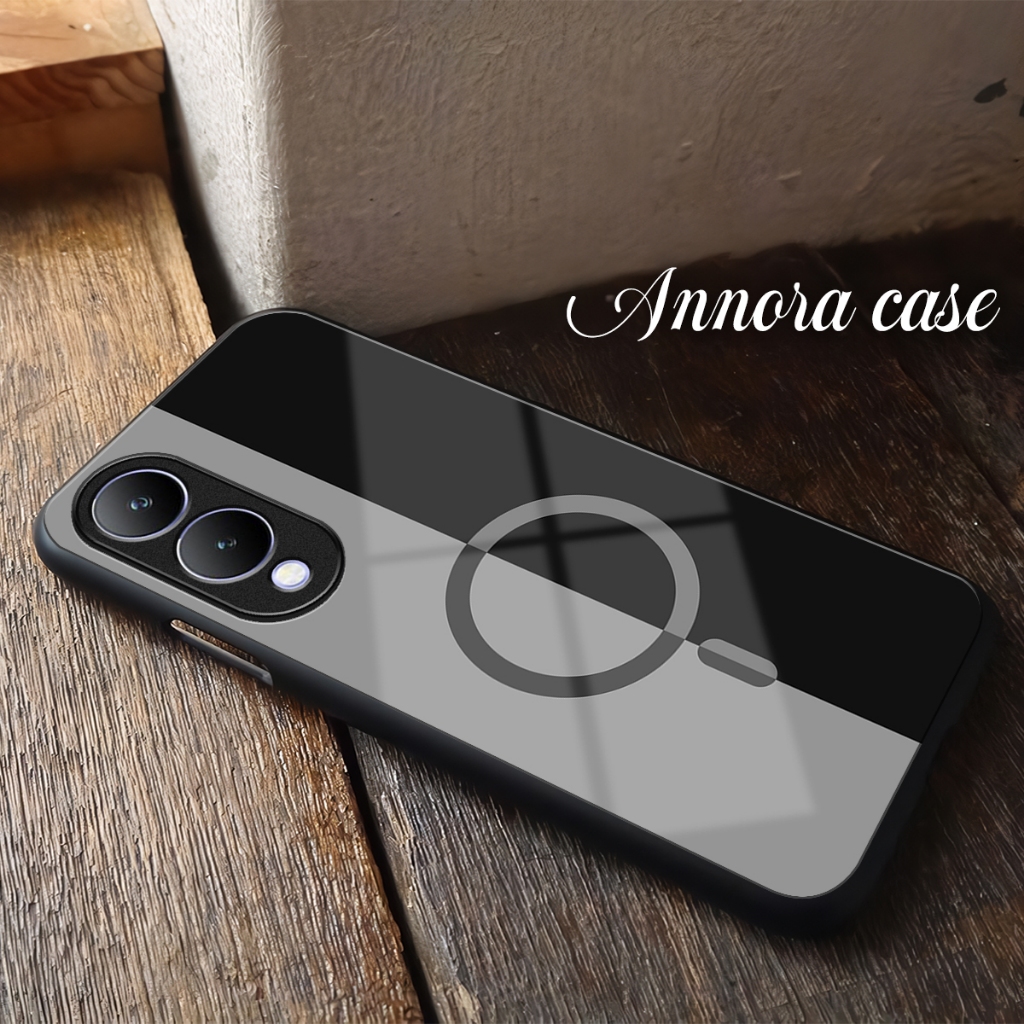 Softcase Glass Vivo Y17s - Case Glossy Keren - Softcase Import Casing Hp Vivo - Bisa Untuk Vivo Y17s