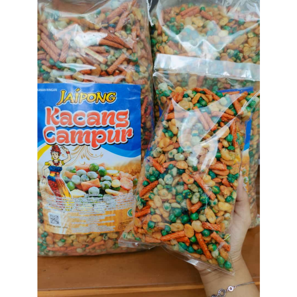 

Kacang Koro Campur Jaipong 250g dan 500g