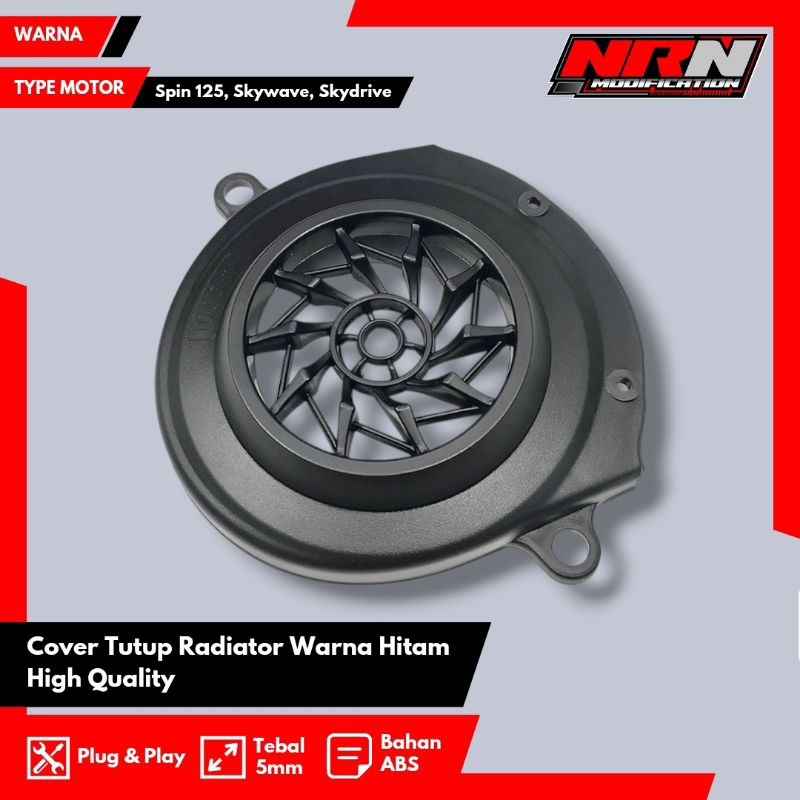 Tutup Kipas Spin 125 Cover Kipas Skywave Skydrive Hayate