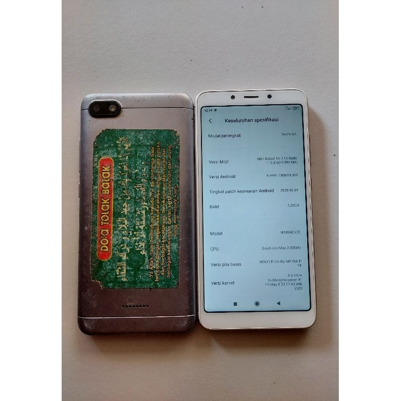 Mesin Redmi 6A Tested Normal No pola