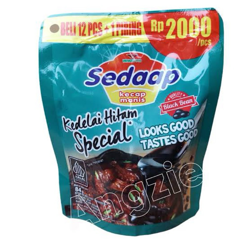 

KECAP MANIS SEDAP 60ml 84gr REFILL SEDAAP SACHET KECIL POUCH UNILEVER 18ml ECER RENCENG MAKANAN KEBUTUHAN MEMASAK BUMBU MASAK SAUS KETCHUP SEDAP SASET HALAL 3000 60 18 ml