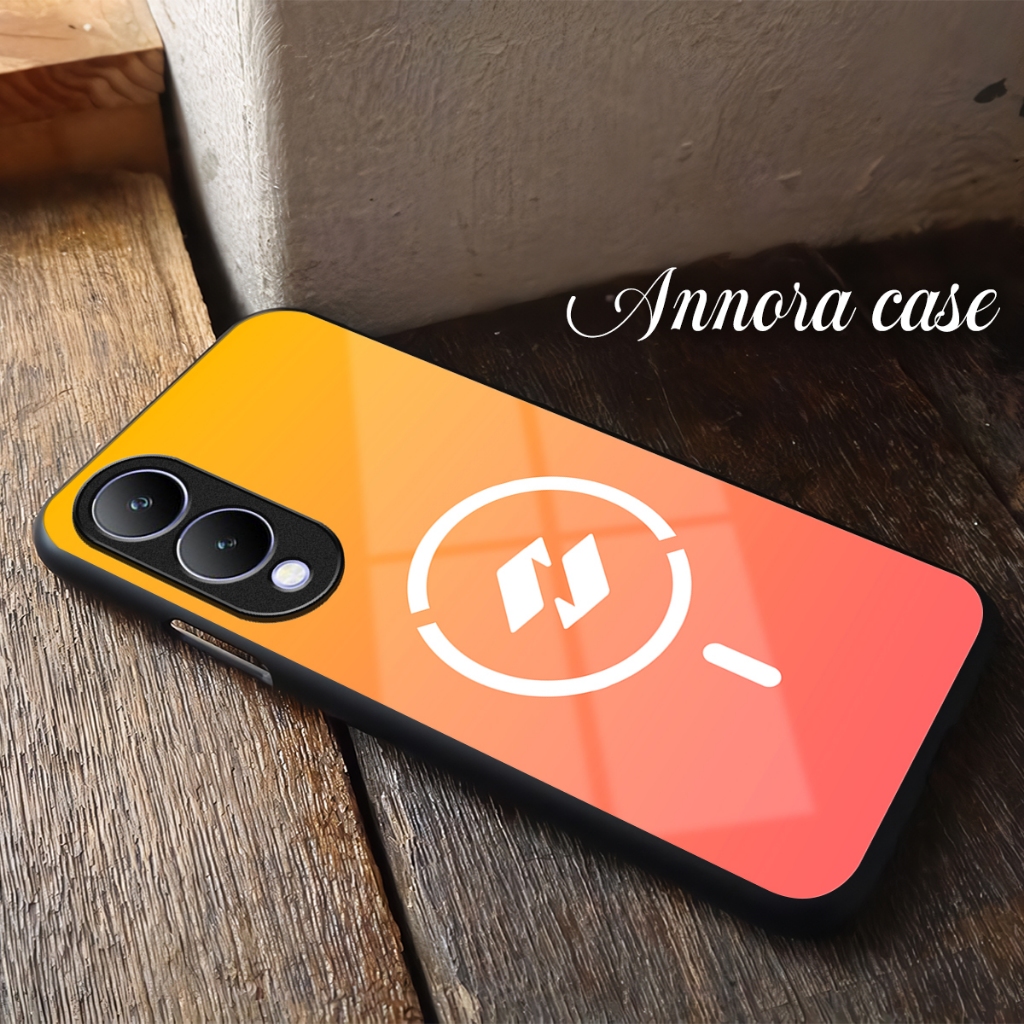 Softcase Glass Vivo Y17s - Case Glossy Keren - Softcase Import Casing Hp Vivo - Bisa Untuk Vivo Y17s