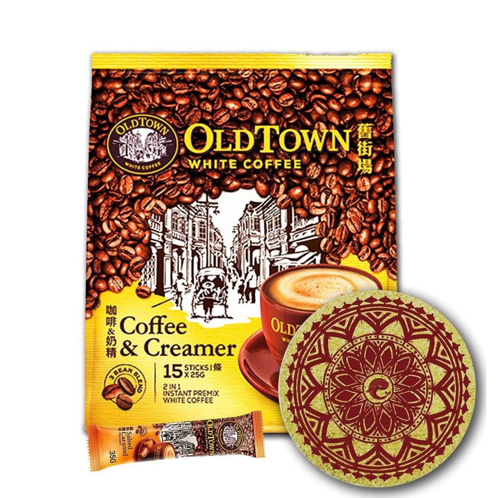 

OLD TOWN White Coffee Coffee & Creamer 15 sticks x 25gr