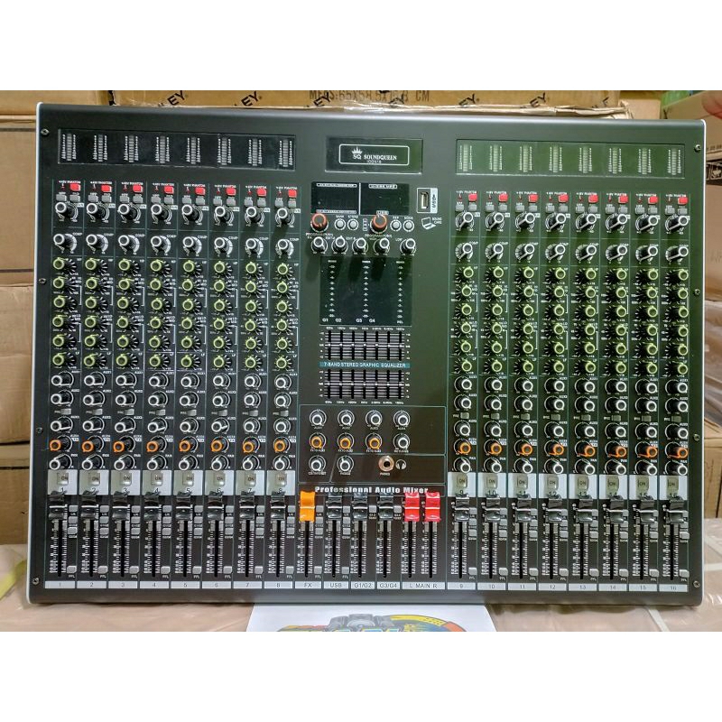 Mixer Soundqueen Icon 16 (16 Channel) ORIGINAL 6tone efek nyess