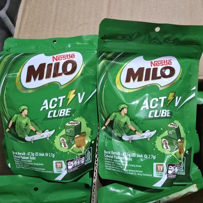 

Nestle MILO ACTIF CUBE 67.5GR 25BLOK