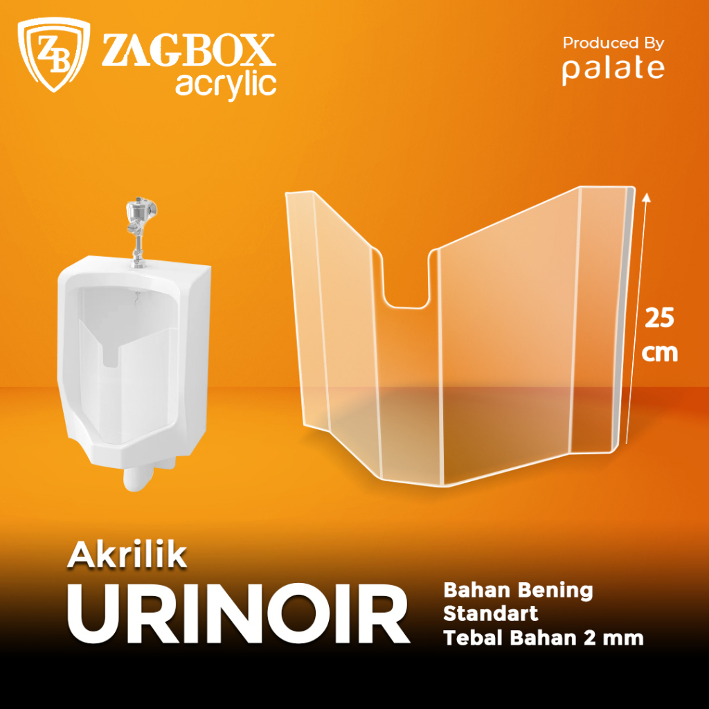 AKRILIK URINOIR - 2MM BENING
