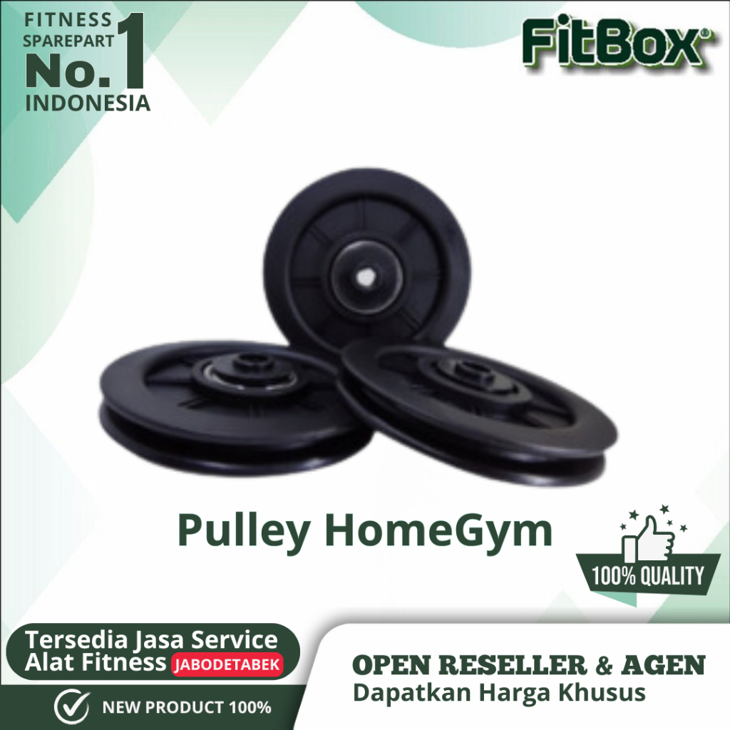 Roda Katrol Gym Pulley Roda Tali Sling