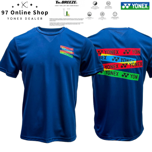 Kaos Badminton / Baju Badminton YONEX 1897|LOGO SPESIAL T-Shirt YONEX|100% Original Guarantee|NEW|