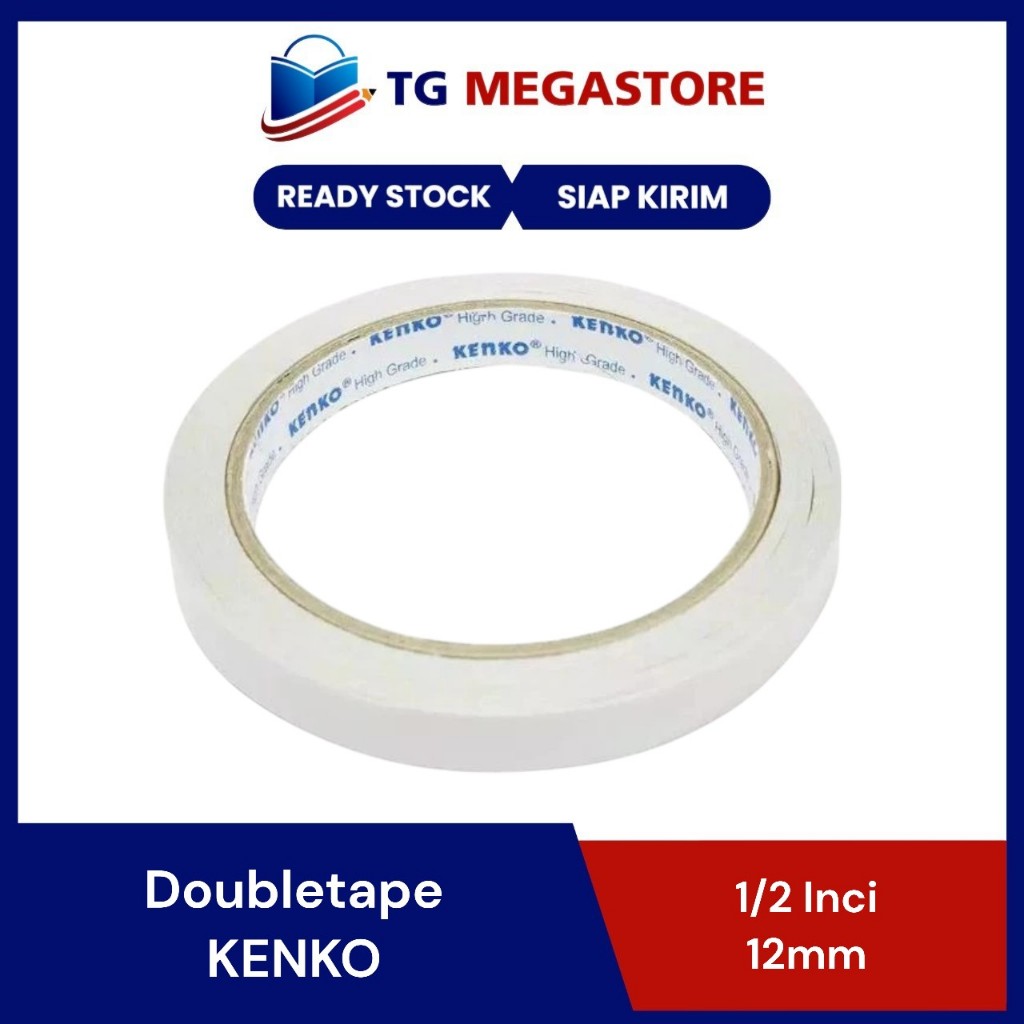 

Doubletape Kenko 1/2 Inci (12mm)