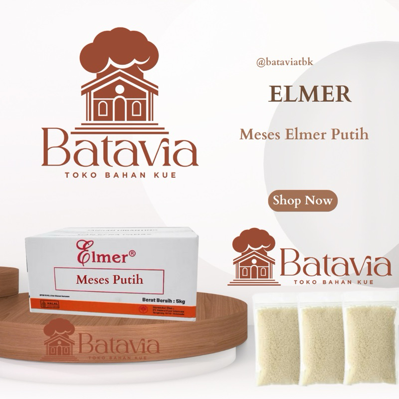 

MESES ELMER PUTIH REPACK 250gr dan 500gr | MESES ELMER